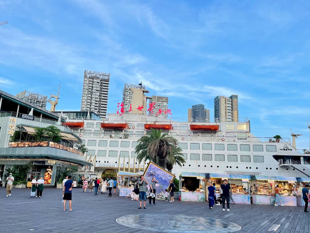 深圳海上世界——休閒與美食的完美結合🌊🍽️