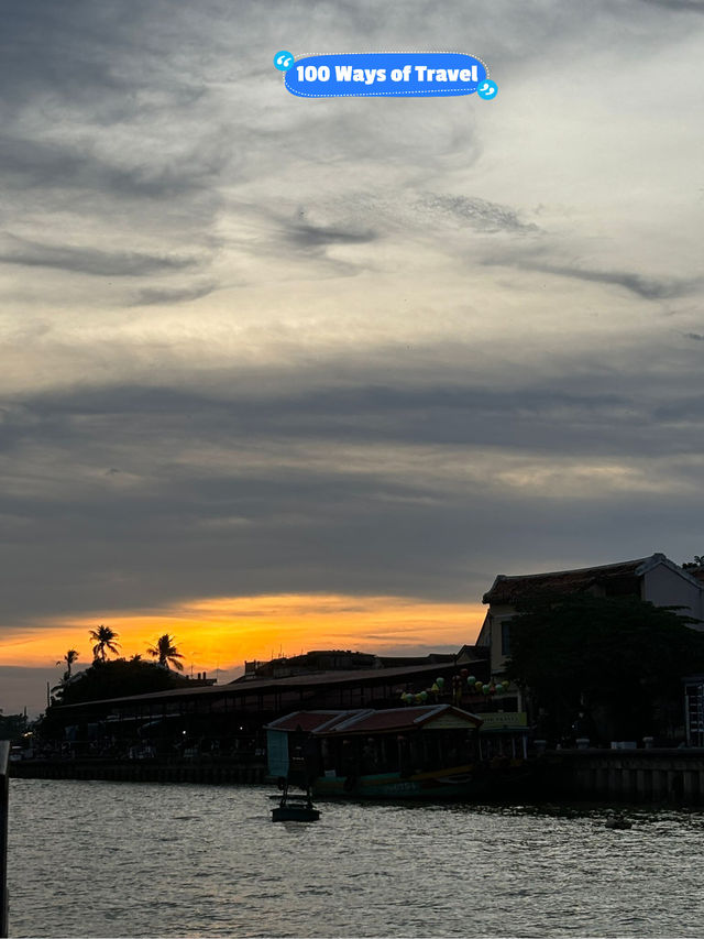 🇻🇳 Sunset on Hoi An River