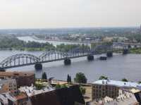 Riga from Above: A Stunning 360-Degree Cityscape