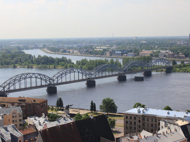 Riga from Above: A Stunning 360-Degree Cityscape