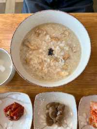 【韓国 ソウル】韓国の朝ごはんの定番✨あわび粥🍚