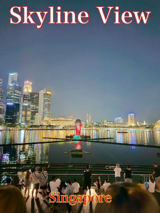 新加坡　新加坡觀光　如果想欣賞新加坡的夜景，就是這裡了！