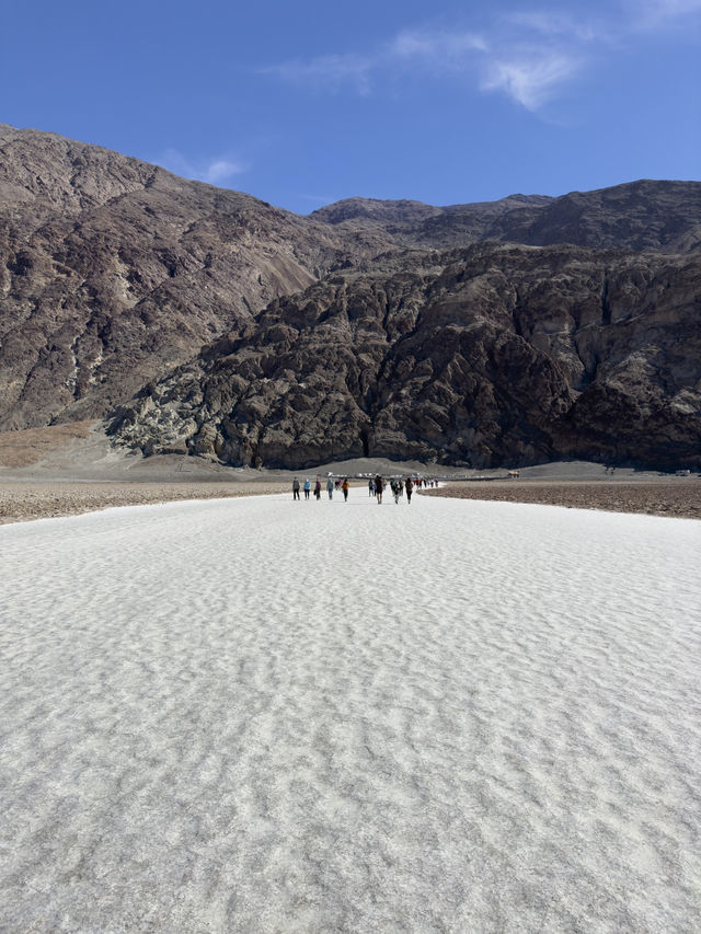 The lowest spot in North America below sea level!