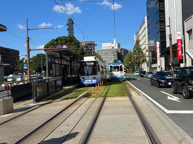 熊本市營電車方便好用