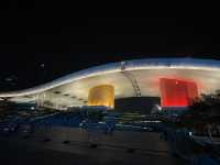 Light show at Shenzhen Civic Center