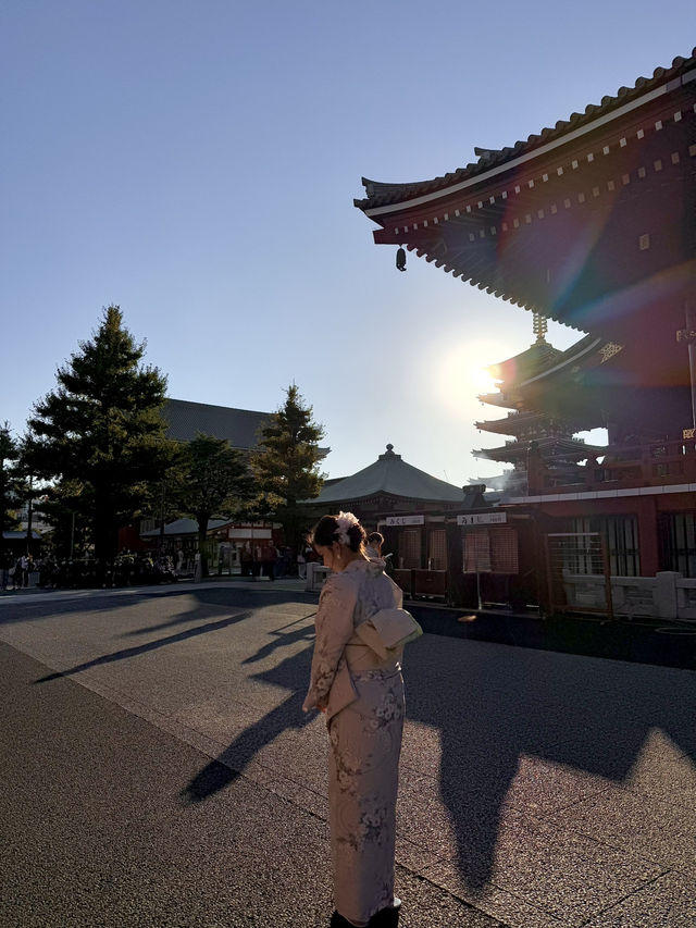 東京之旅｜淺草寺和服體驗