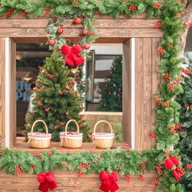 🎄🦌คาเฟ่สุดคิ้วท์ย่านบางจากจัดธีมคริสต์มาส