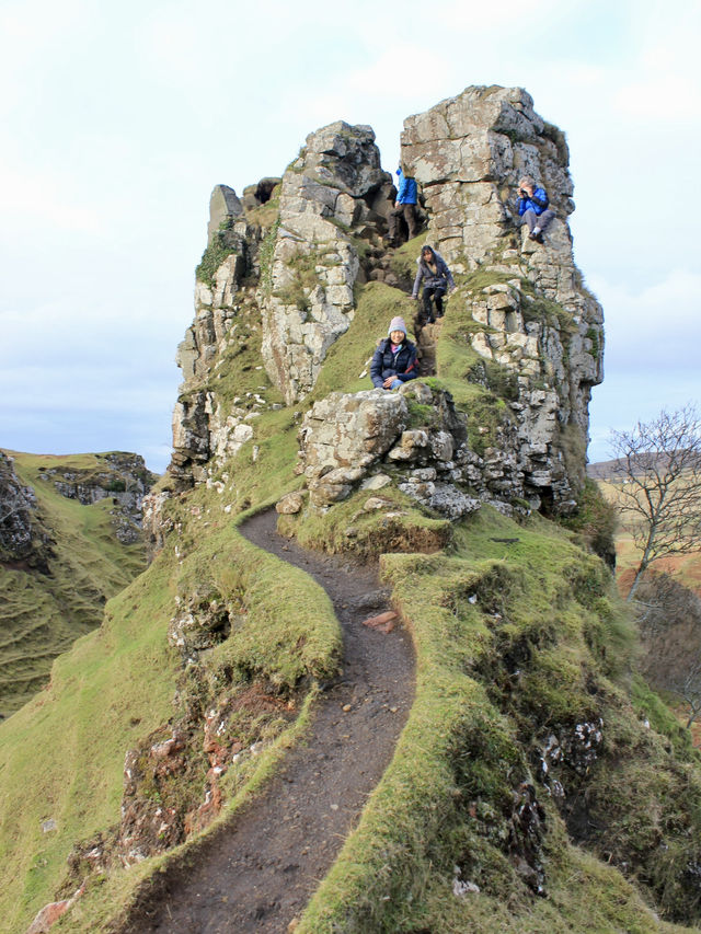 Winter Magic at the Fairy Glen, Isle of Skye