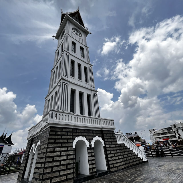 Stunning building of Jam Gadang in West Sumatera