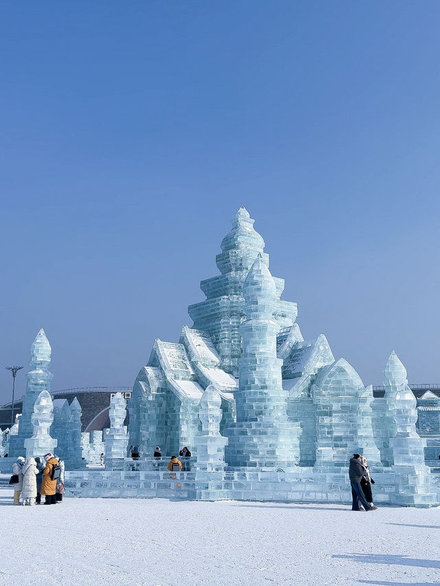 Smiles at Sub Zero temperatures, Only at Harbin Ice and Snow World!  