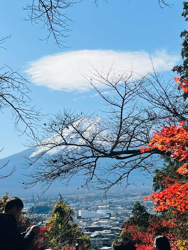 Mount Fuji in November 2024