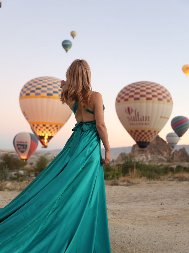【トルコ🇹🇷】カッパドキアでフライングドレス撮影レポ👗📸