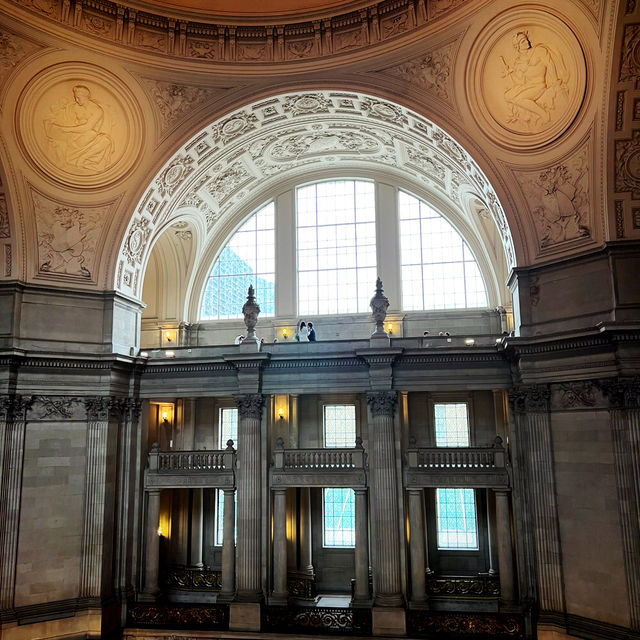 三藩市市政廳（San Francisco City Hall）Beaux-Arts風格的地標