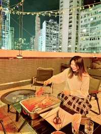 銅鑼灣2層酒吧，任食BBQ🍢特調Cocktails🍸