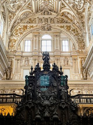 When a mosque was redesigned into a cathedral in Cordoba