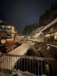 A Winter Wonderland at Ginzan Onsen