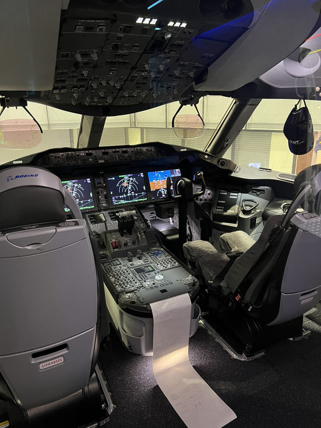 名古屋中部國際機場｜二航廈航空波音飛機樂園
