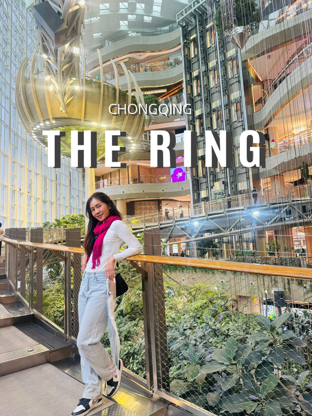 จุดเช็คอินถ่ายรูป ห้าง The Ring ฉงชิ่ง 🇨🇳