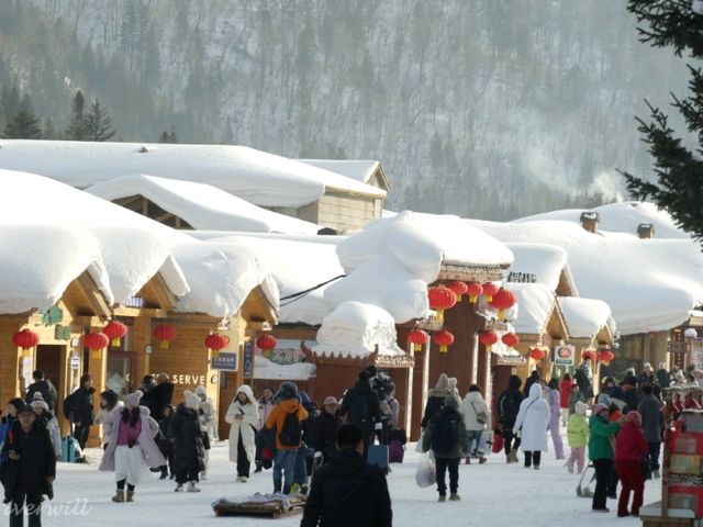 【中国】マッシュルームのような雪の村！「中国雪郷」