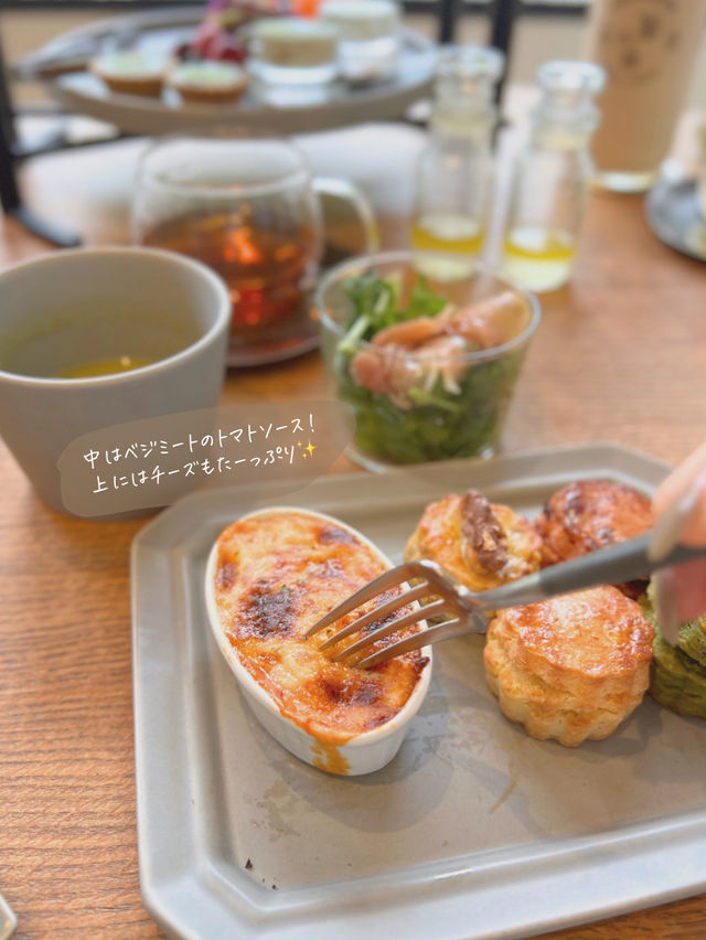 【京都/嵐山】春限定のスコーン食べ放題アフタヌーンティー🥰🌸✨
