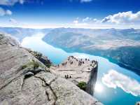 Preikestolen (Pulpit Rock): Norway's famous natural gem!