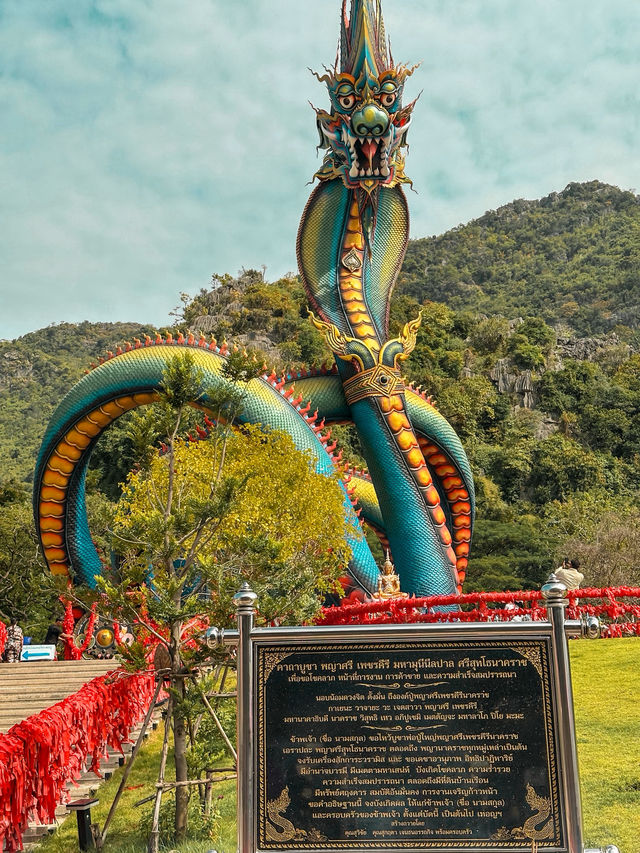 เที่ยววัดถ้ำแจง ไหว้พญานาค องค์ใหญ่ที่สุดในไทย
