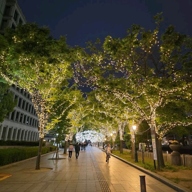 御堂筋大道（Midosuji Boulevard）