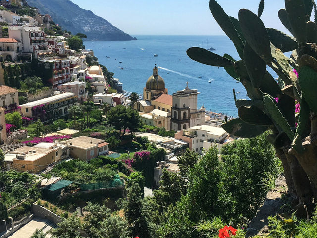 Springtime Coastline Drive in the Amalfi Coast