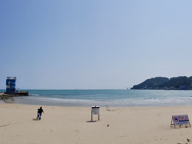 [부산 송정해수욕장] – 한적하고 쾌적한 여유로운 바다
