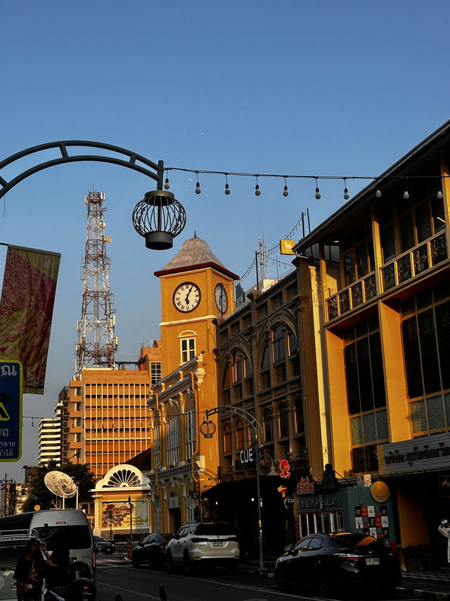 The Surin Circle Clock Tower is a notable landmark in Phuket 
