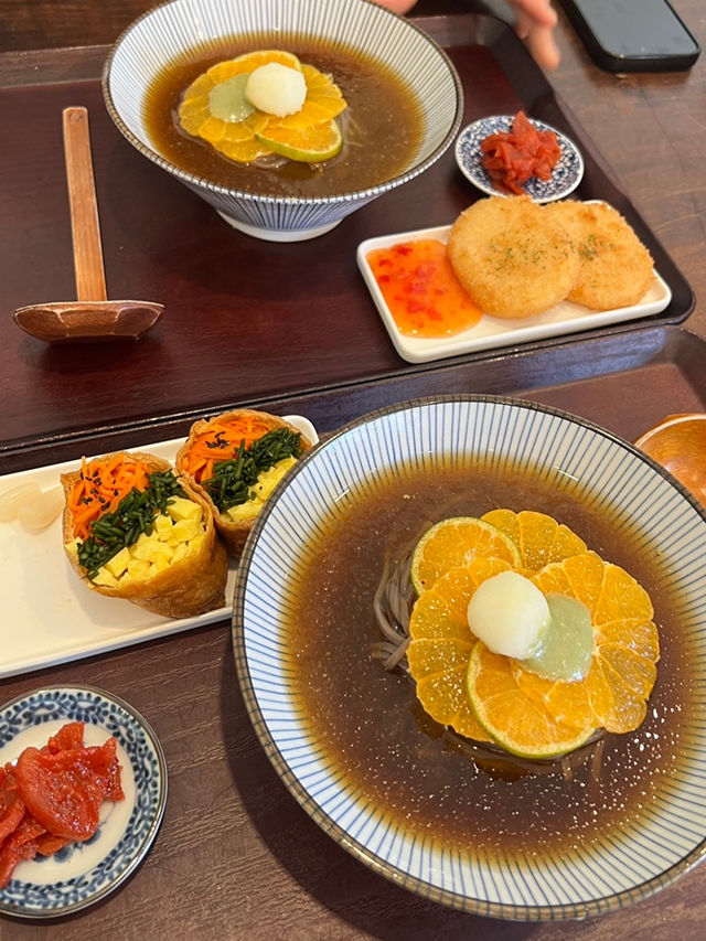 제주공항맛집 시원한 청귤소바가 맛있는 도토리키친 