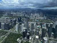 The Top of Shenzhen at the Ping An Finance Centre
