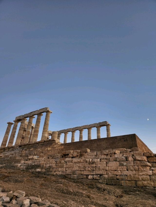 🌊🏛️ 波塞冬神廟 Temple of Poseidon｜在海神面前，看太陽沈入愛琴海