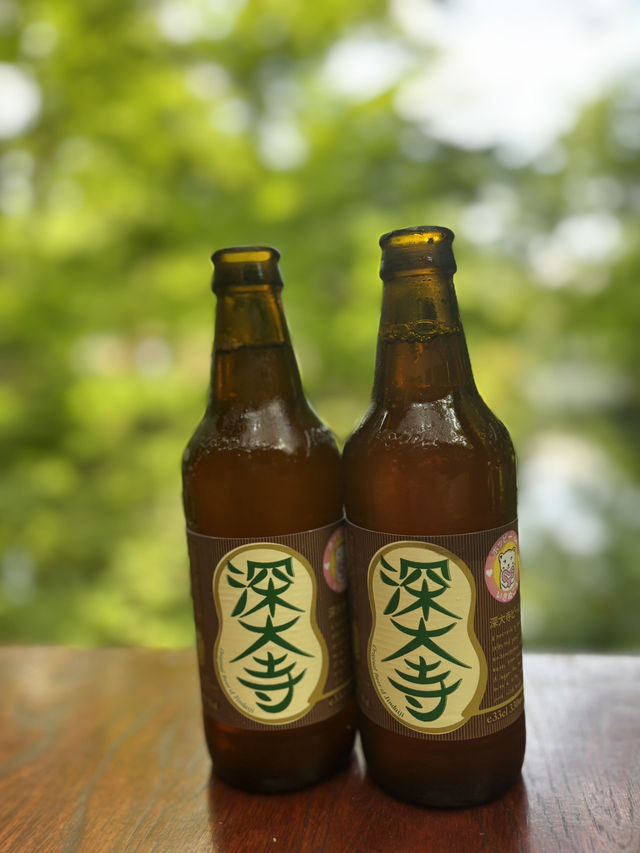 緑に囲まれたテラス席が人気の青木屋🇯🇵で食べる二八蕎麦🥢ˊ˗