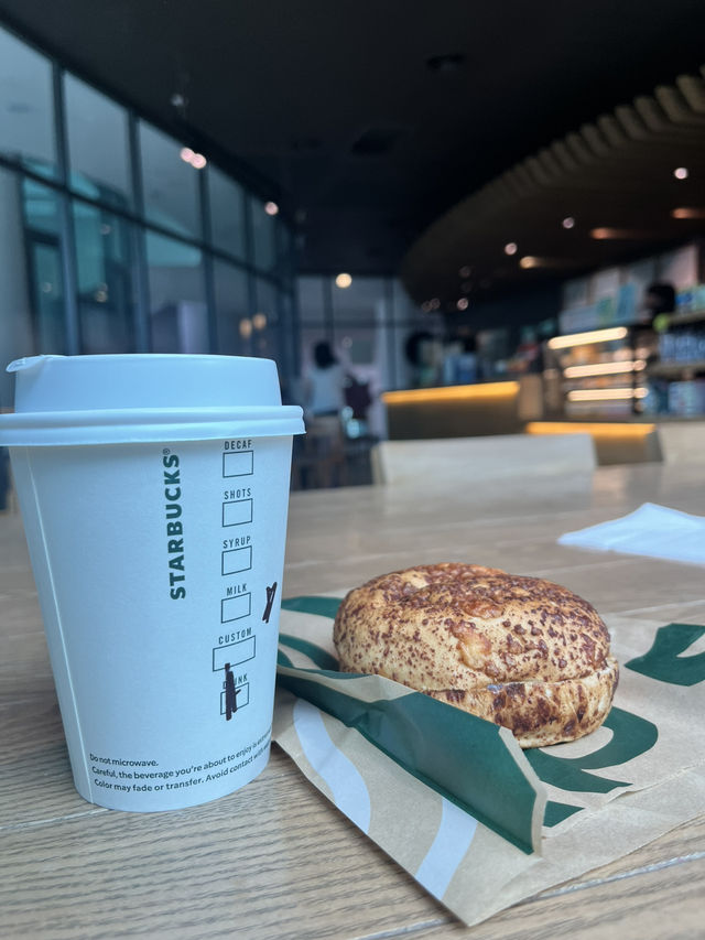 First fuel for my brains – Starbucks at Sunway University