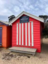Brighton Beach Bathing Boxes