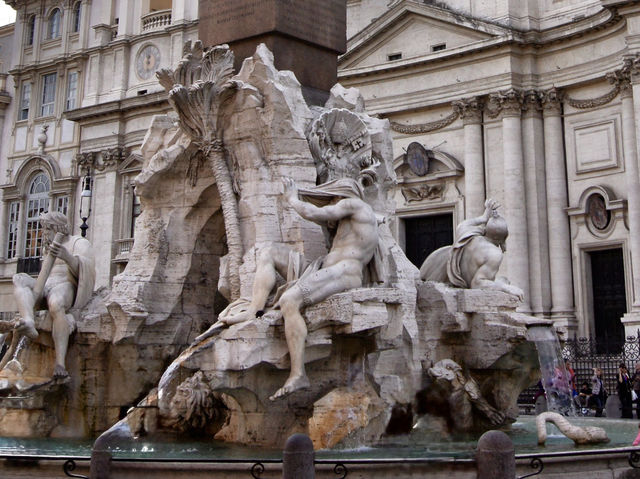 💦 A Masterpiece in Motion – Fountain of the Four Rivers, Rome