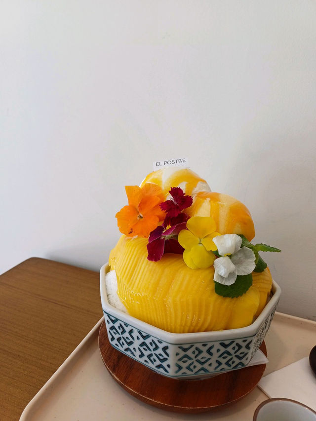 🥰부산 망고빙수 맛집 광안리 카페 엘포스트레 추천