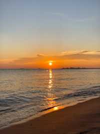 Golden Goodbye at Pantai Puteri