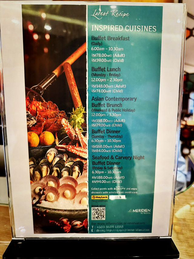 Flavors Without Borders at Latest Recipe, Le Méridien Putrajaya