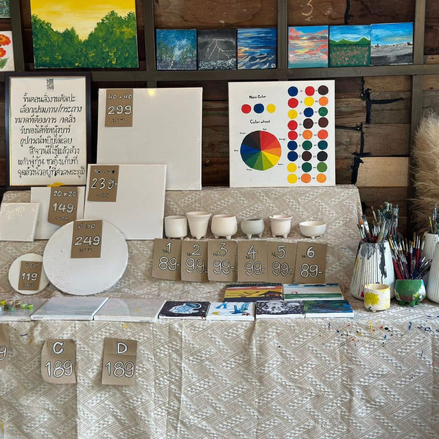 🎨🌿 Timethai Craft & Cafe – บางกรวย นนทบุรี 🌿🎨