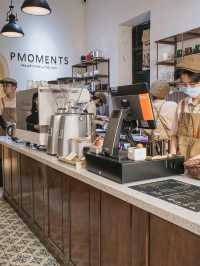 P Momments is a charming café