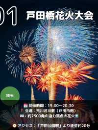 【関東】夏は家族と花火大会8選🎆8月2日にたくさんあるよ📸🎇