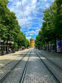 💧Majestic in the Middle: Discovering Mannheim’s Water Tower Charm