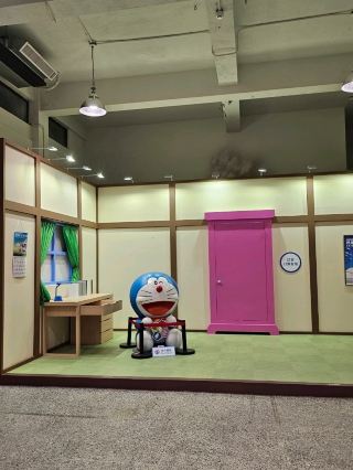 💙 Doraemon is here! An unexpected date at Taitung Transfer Station