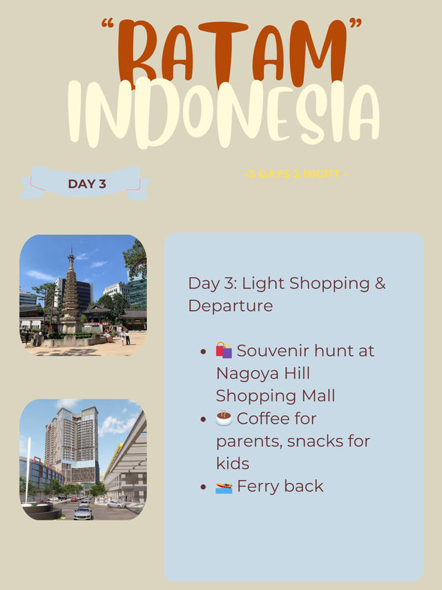 🇮🇩 Batam Itinerary 11: Family Fun Adventure 👨‍👩‍👧‍👦🎡