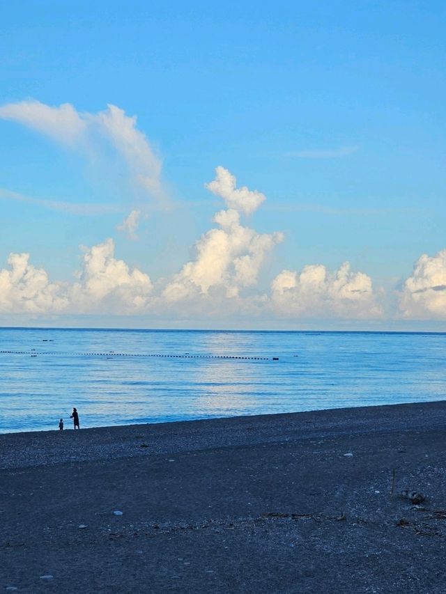 🌊 花蓮｜彩色礫石海岸〔七星潭〕