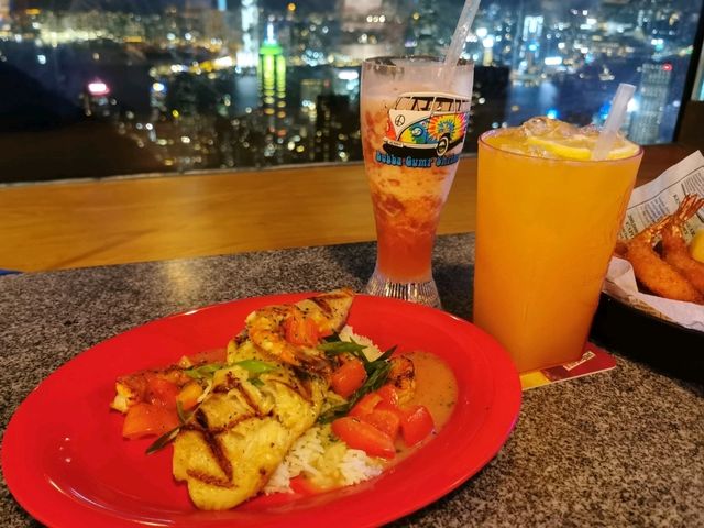 Bubba Gump Shrimp Co. ที่ The Peak Hong Kong 🏞️