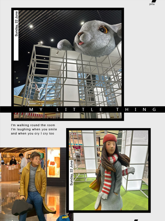 幾米藝術展x飛機觀景台朝聖  