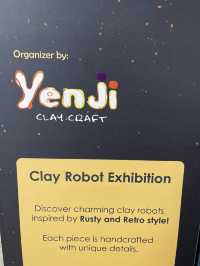 Rust & Retro: Handcrafted Clay Robot Exhibition by Young Creators